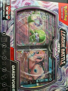 Pokemon Gardevoir & Mew EX League Battle Deck - Purple, Pink